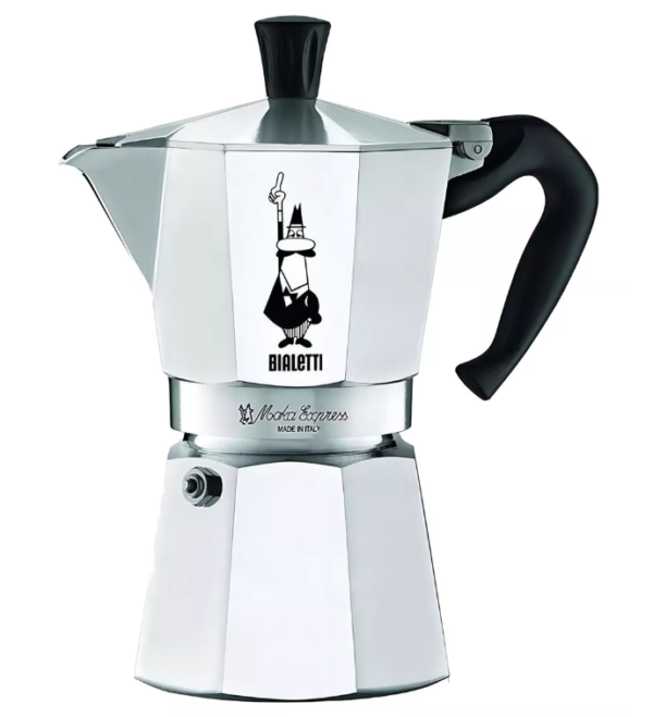 Cafeteira Bialetti Moka Express 4 Cups manual alumínio italiana